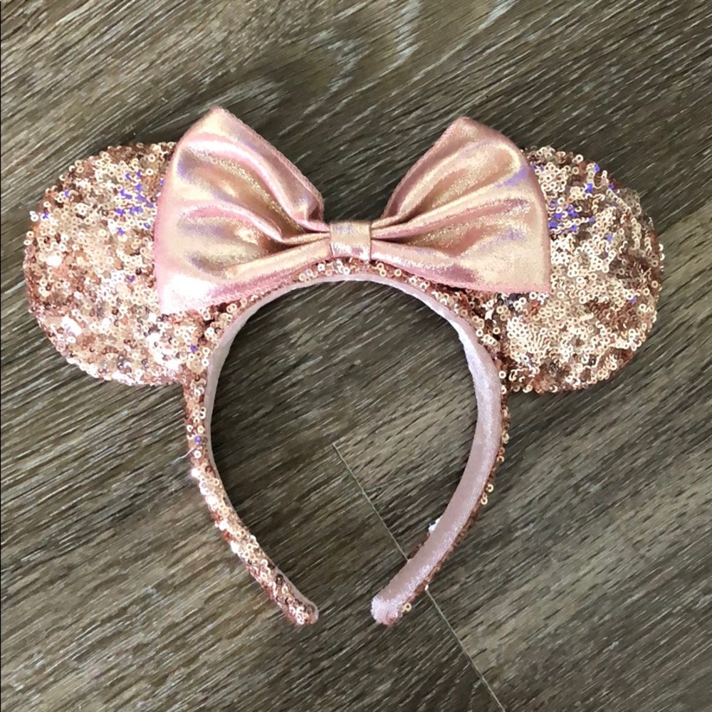 Disney Parks Rose Gold Ears